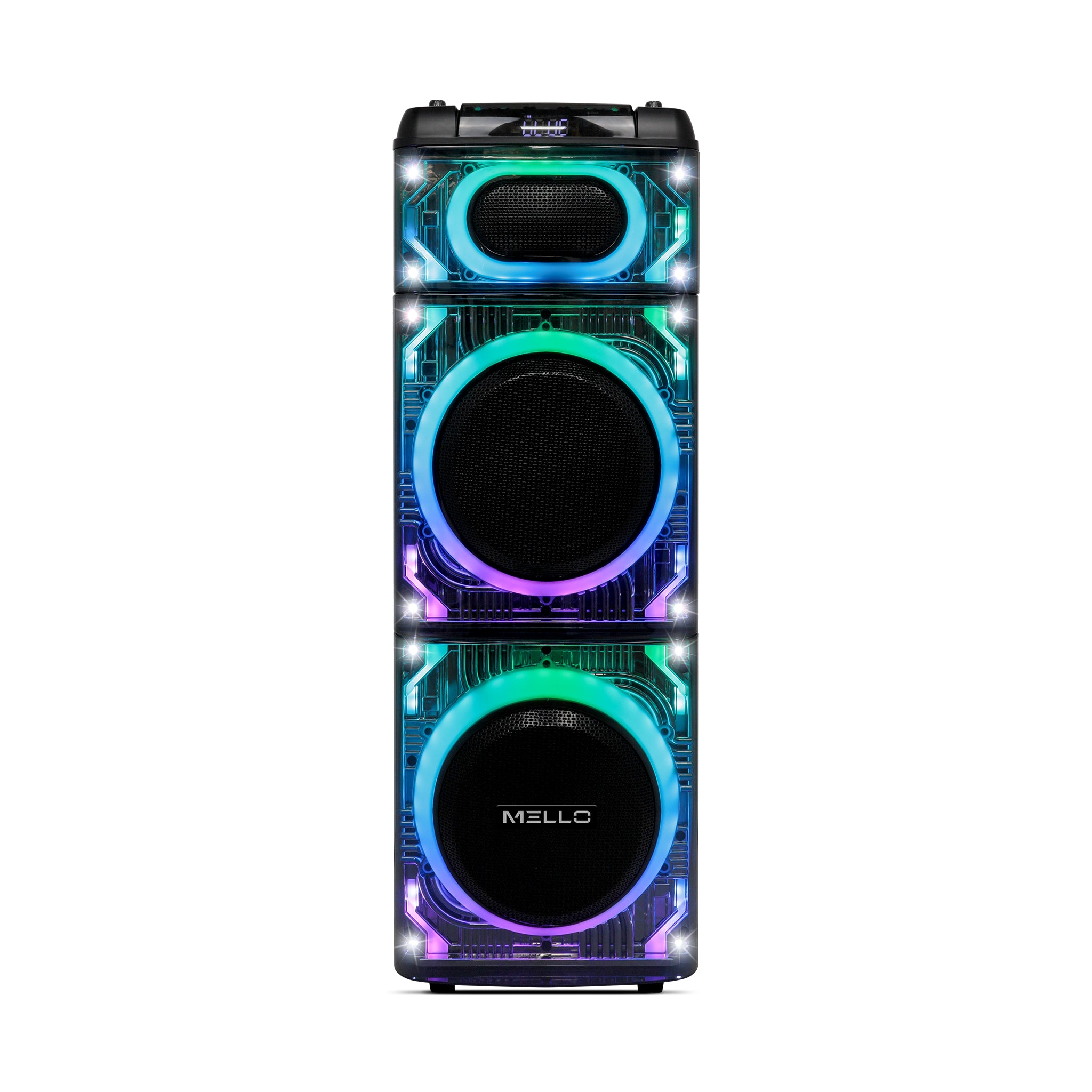 MELLO LUCID PRO 2 X 10" INCH PARTY SPEAKER