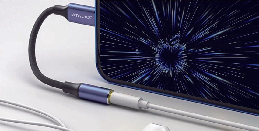 ATALAX B1 AUDIO ADAPTER 3.5 TO LIGHTNING