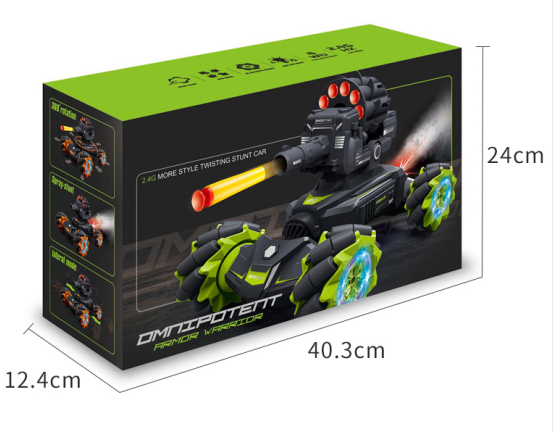 Stunt Car twist spary 2.4Gz 4WD all terrains Sound & Light