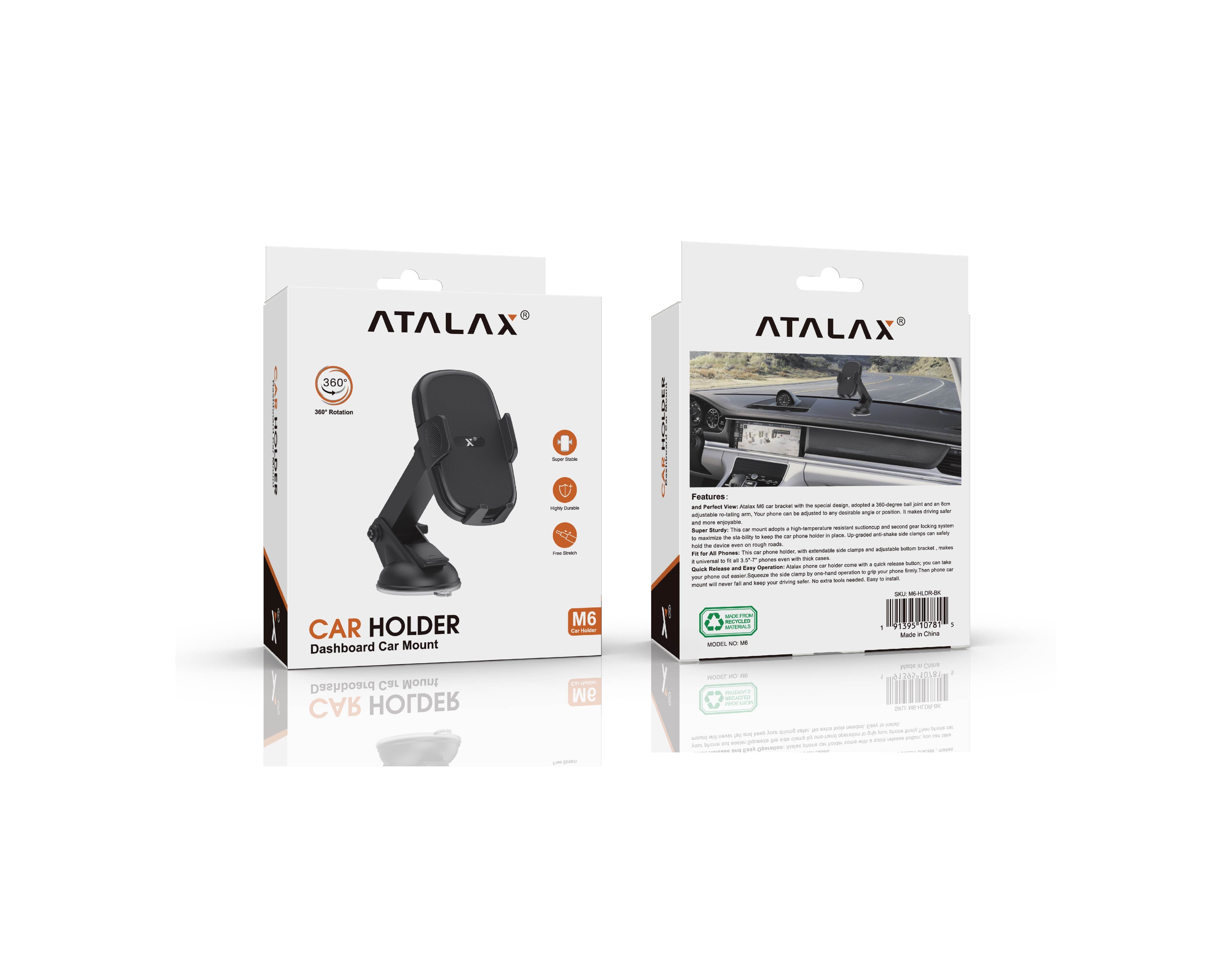 ATALAX M6 MAGNETIC UNIVERSAL CAR HOLDER