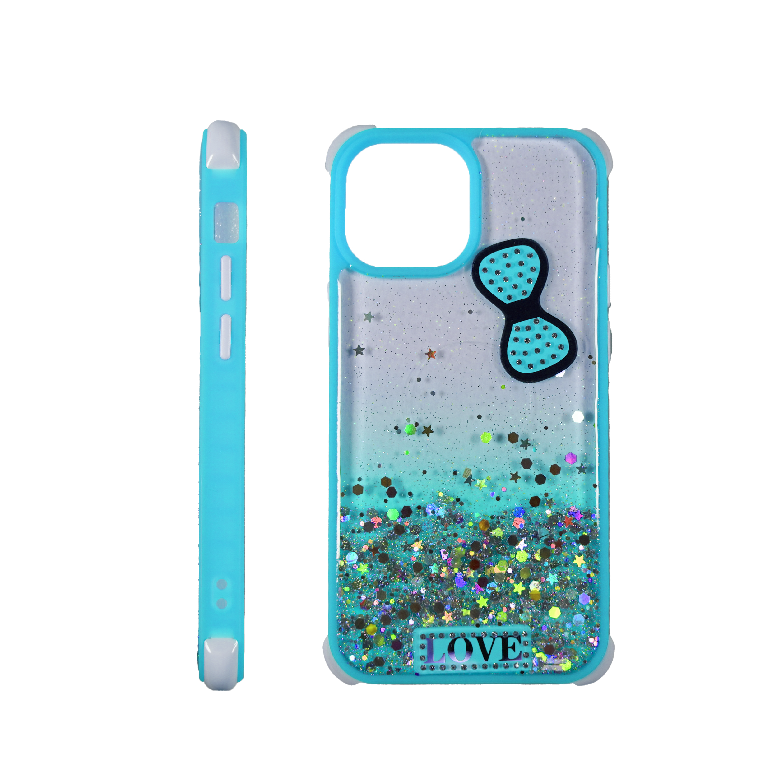 Bw1 Bow Glitter Hybrid Iphone 13 Pro Max