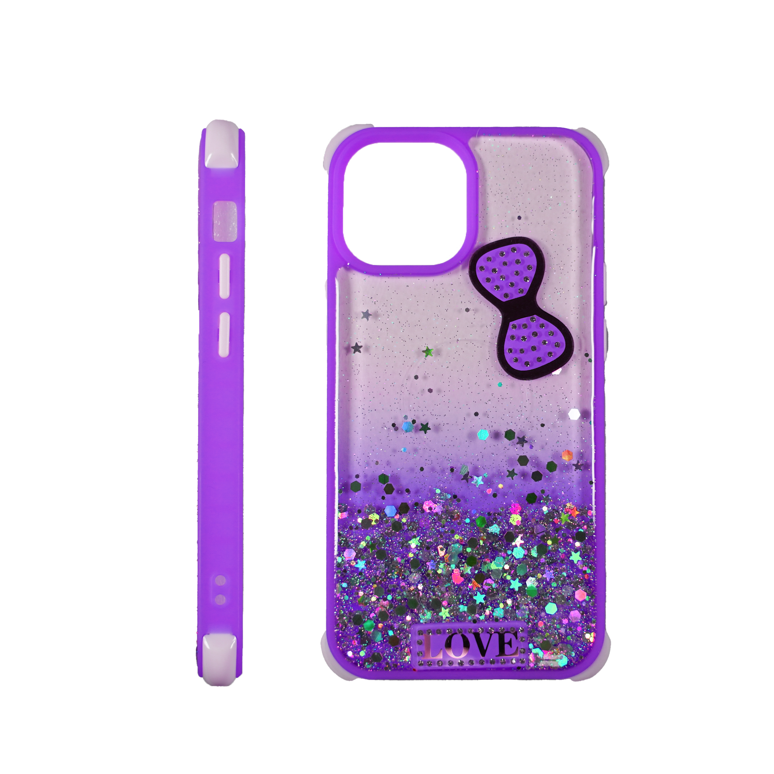 Bw1 Bow Glitter Hybrid Iphone 13 Pro Max