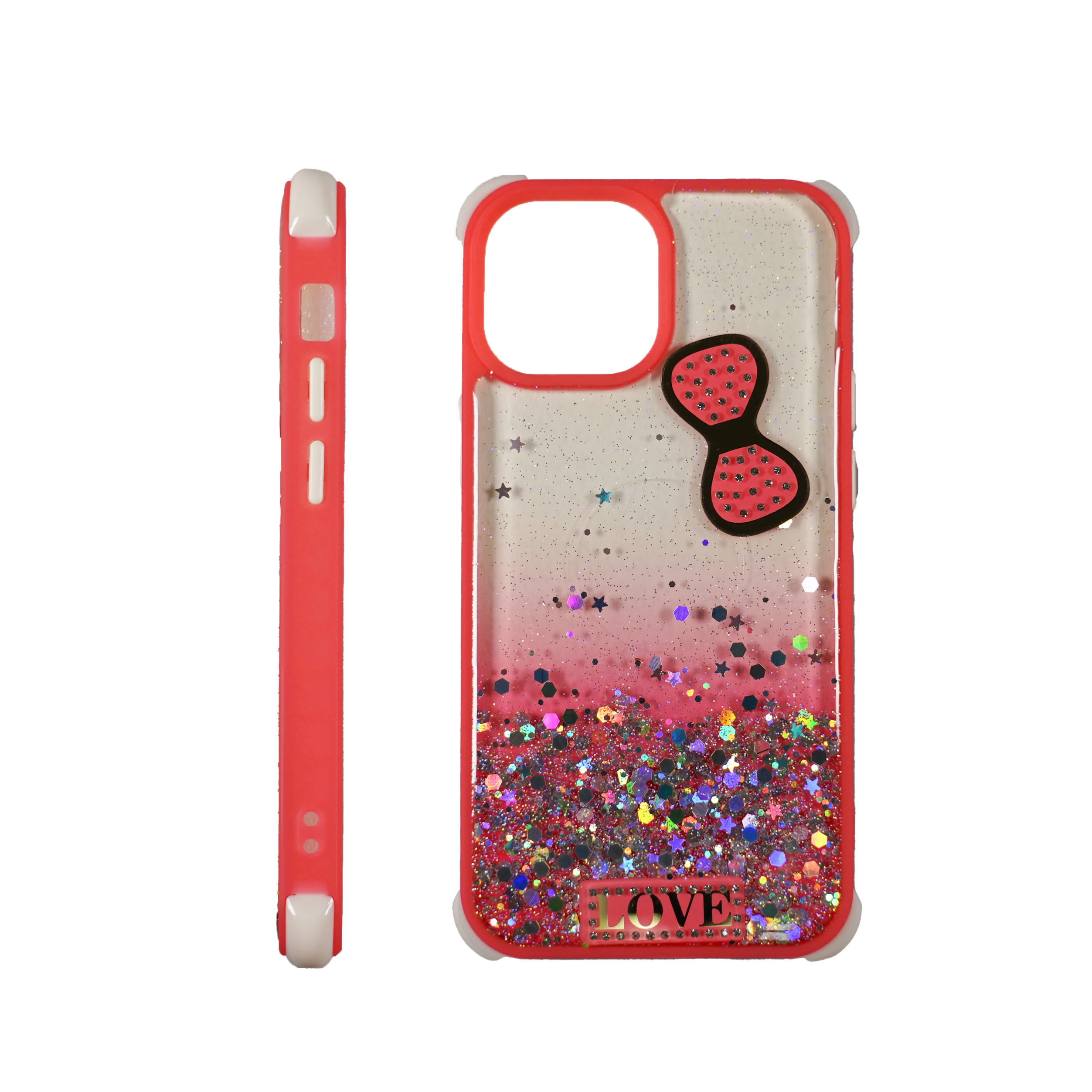 Bw1 Bow Glitter Hybrid Iphone 13 Pro Max