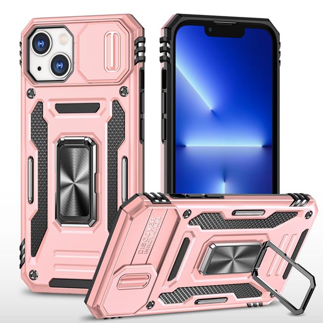 Tough Metal With Ring Hybrid Case For Iphone 11 6.1