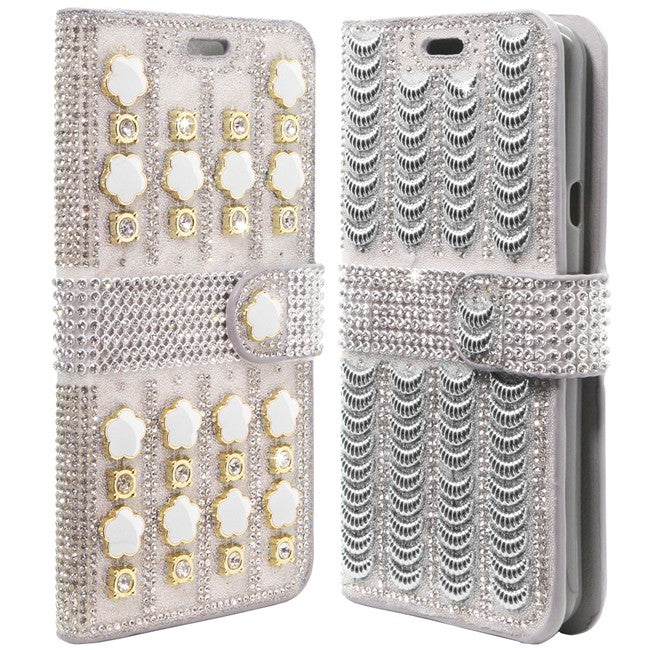 D4 Diamond Wallet Pouch For Note 8