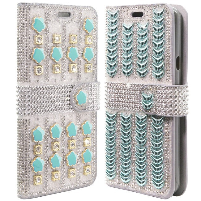 D4 Diamond Wallet Pouch For Note 8