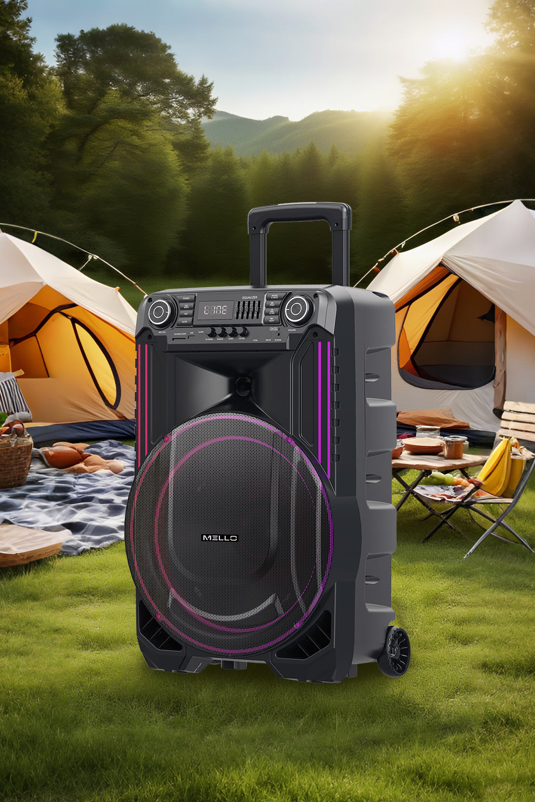 MELLO NIMBUS 15" INCH PARTY SPEAKER