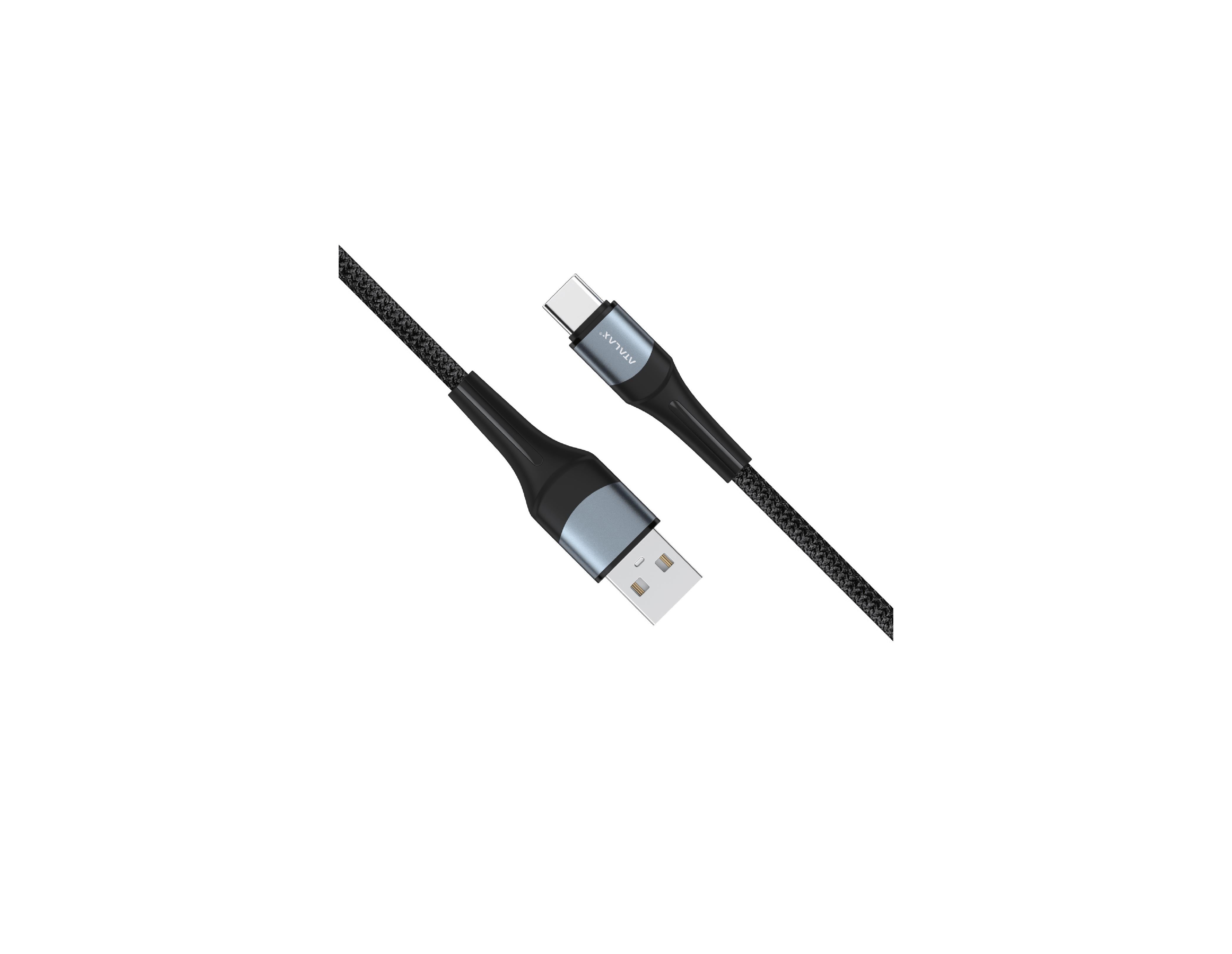 ATALAX SURGEMAX X97 USB TO TYPE-C CABLE 3FT BLACK