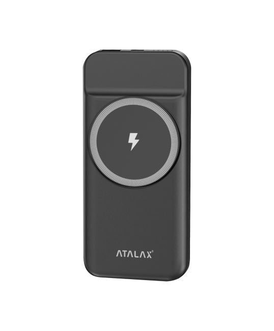 ATALAX X102B POWER BANK WIRELESS 10000 MAh BLACK