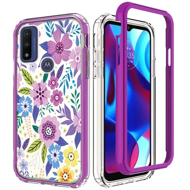 Beautiful Design Hybrid Shockproof Case For Moto G Play 2023