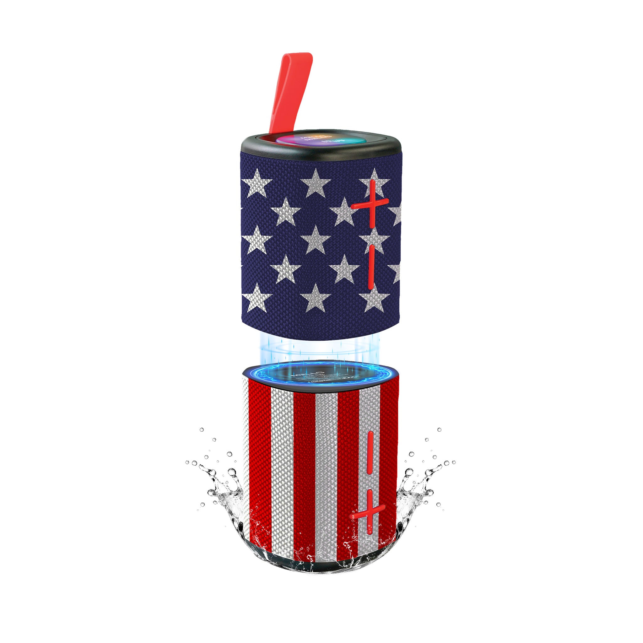 MELLO SYNC 100 WATTS 2IN1 MAGNETIC PORTABLE SPEAKER USA