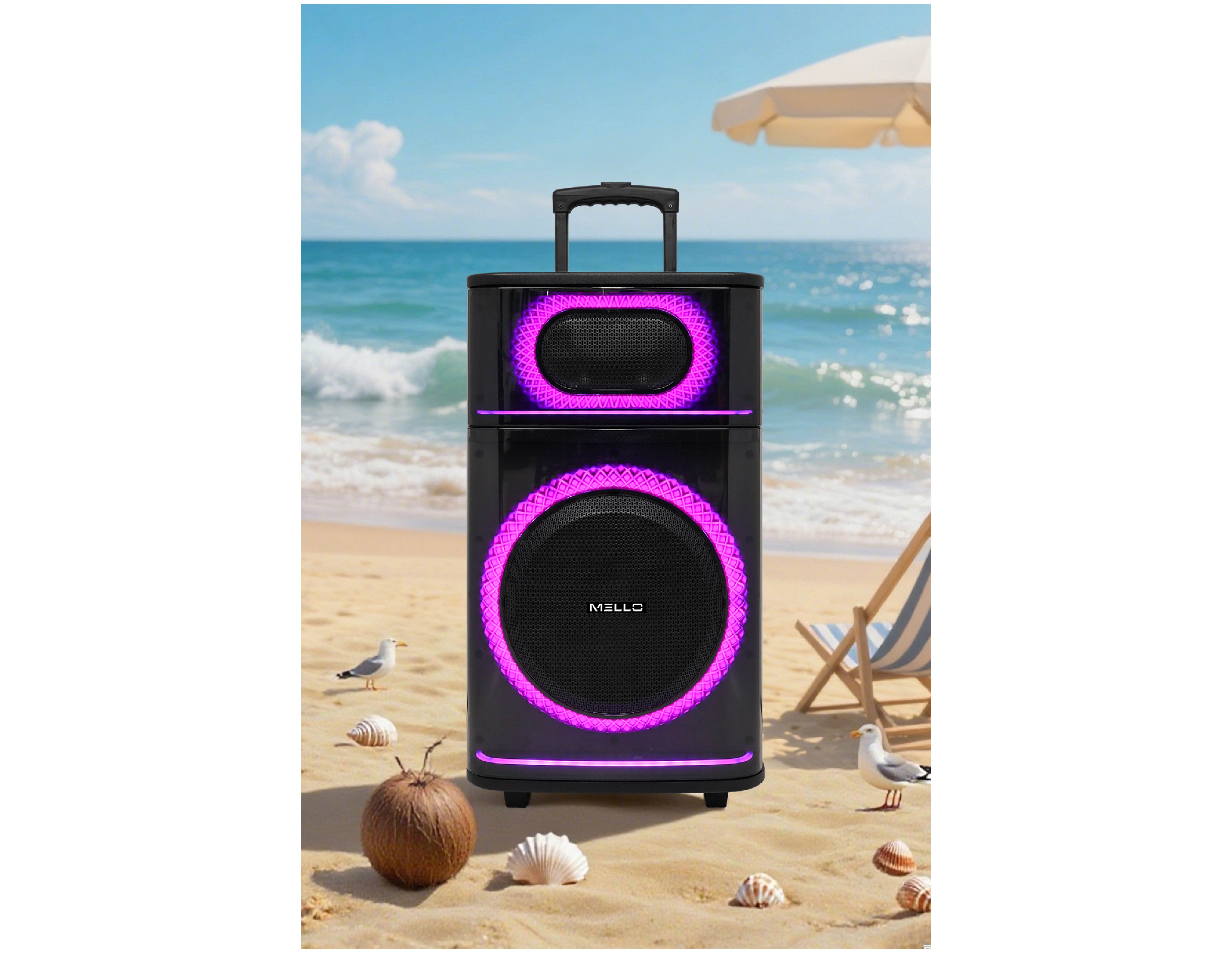 MELLO GLEAM 12" INCH PARTY SPEAKER