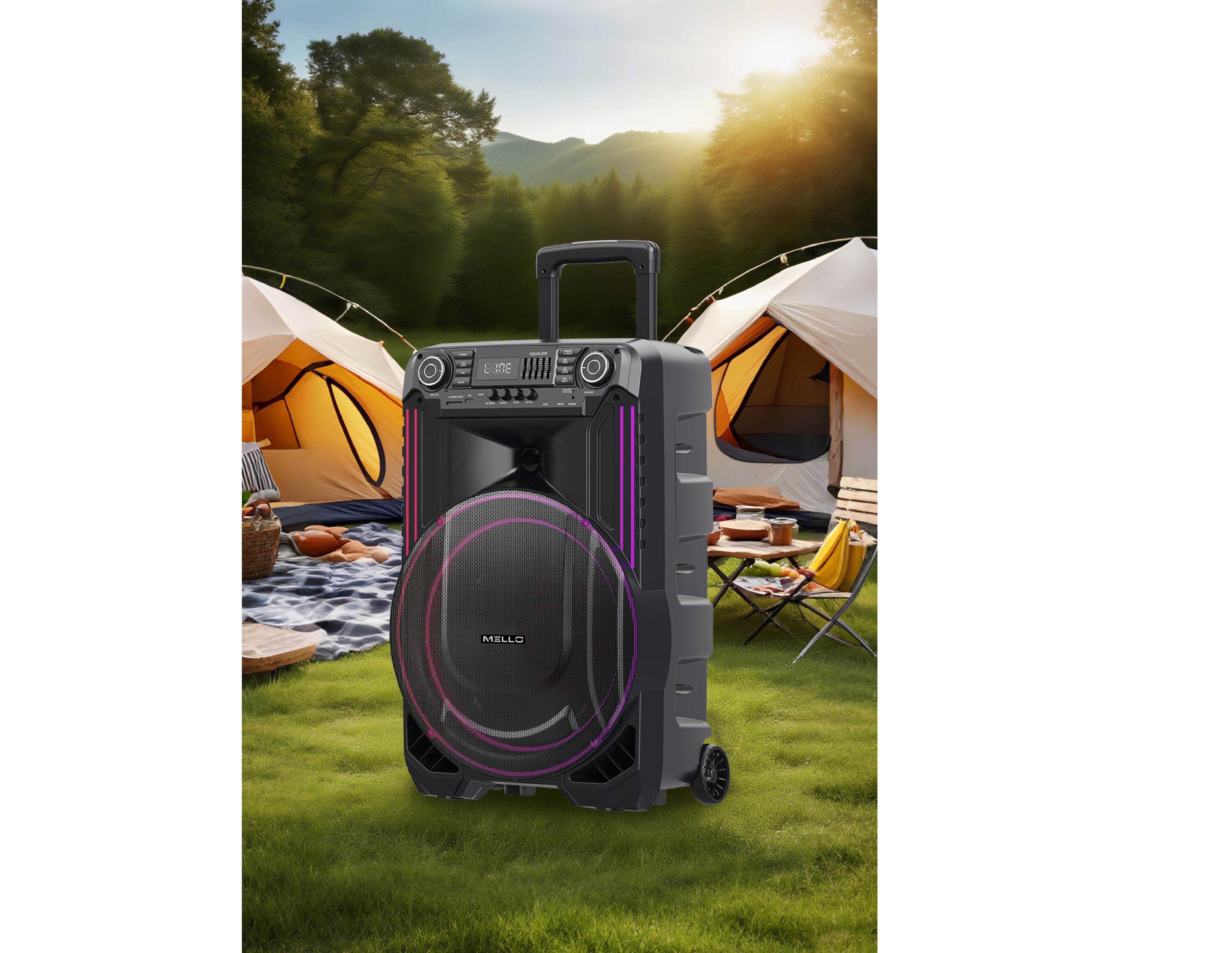 MELLO NIMBUS 15" INCH PARTY SPEAKER