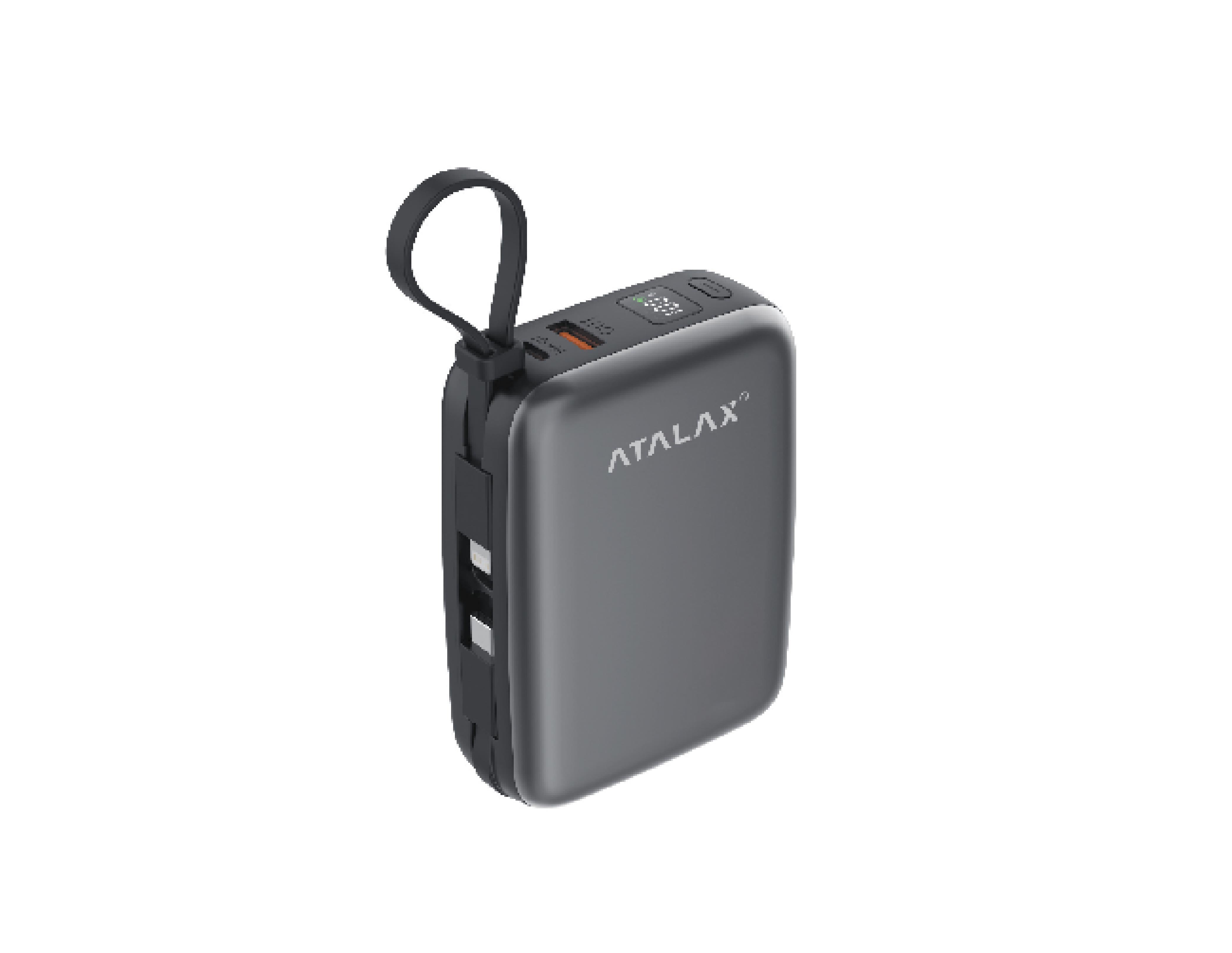ATALAX X203 20000 MAh POWER BANK WITH TYPE-C CABLE