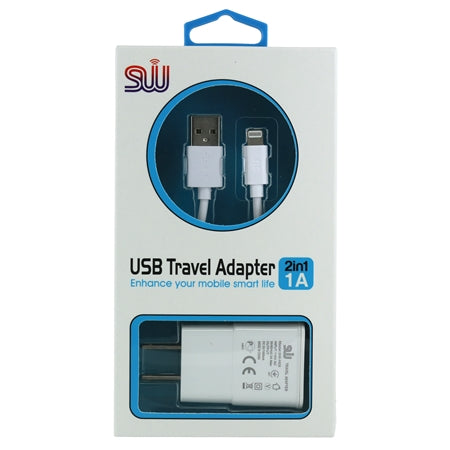 H05 Travel Charger 2.1 Amp (2 In 1) For iPhone 6S / 6S+