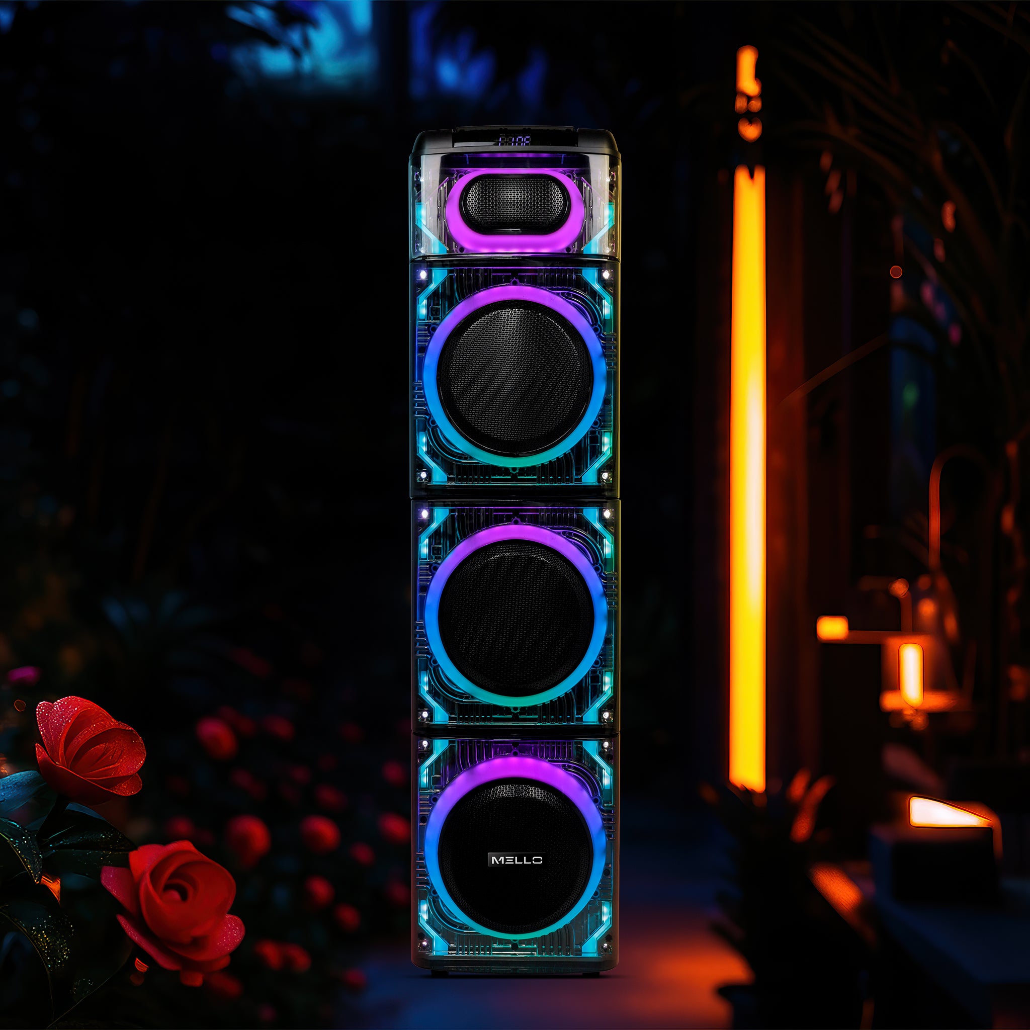 MELLO LUCID MAX 3 X 10" INCH 20000 WATTS  PARTY SPEAKER