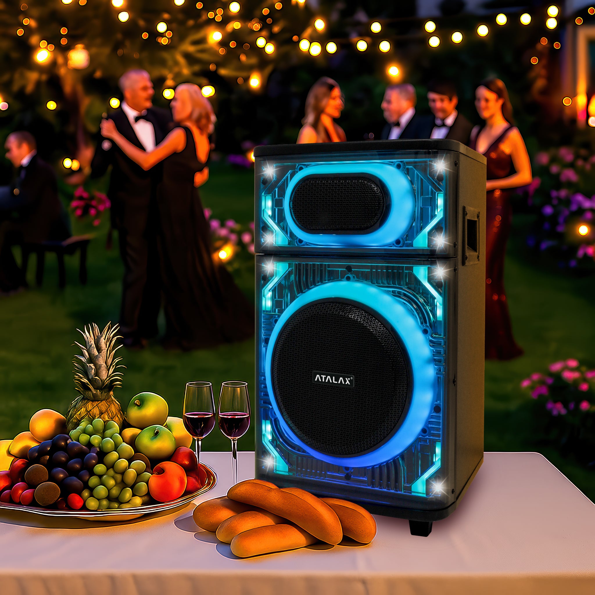 MELLO LUCID 10" INCH 3800 WATTS PARTY SPEAKER