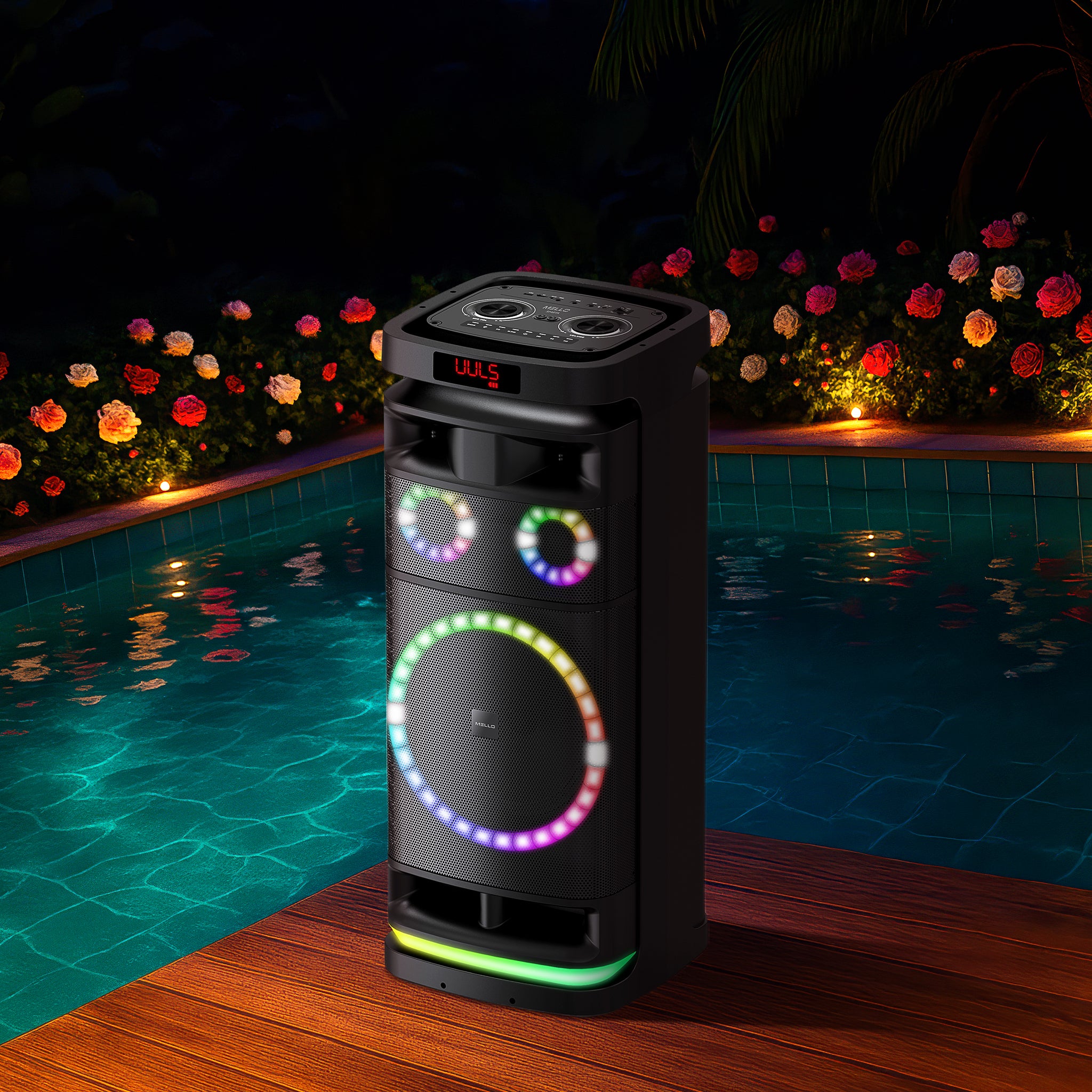 MELLO SPARTA 12" INCH 6000 WATTS DUAL SPEAKER