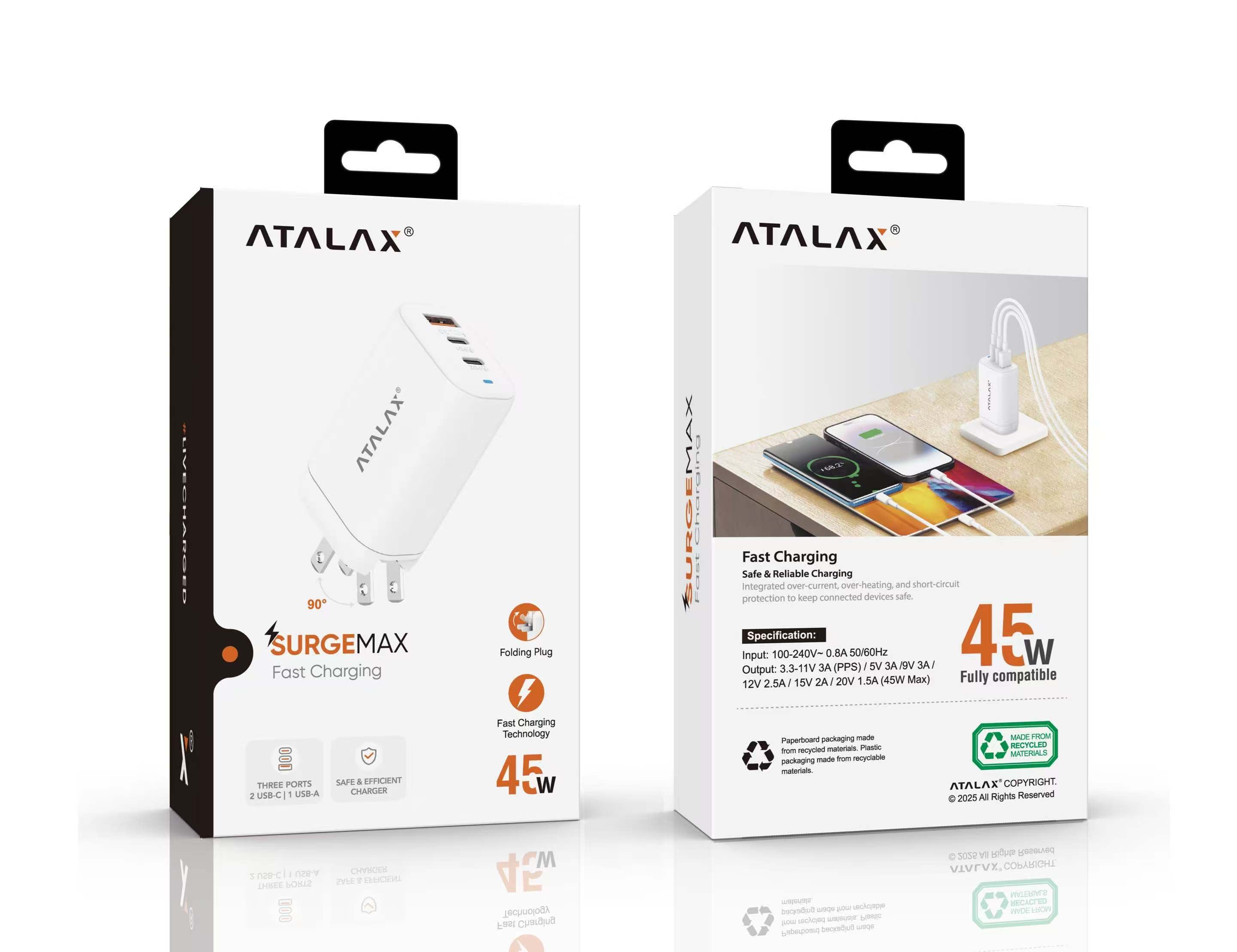 X13 45W ADAPTER WHITE