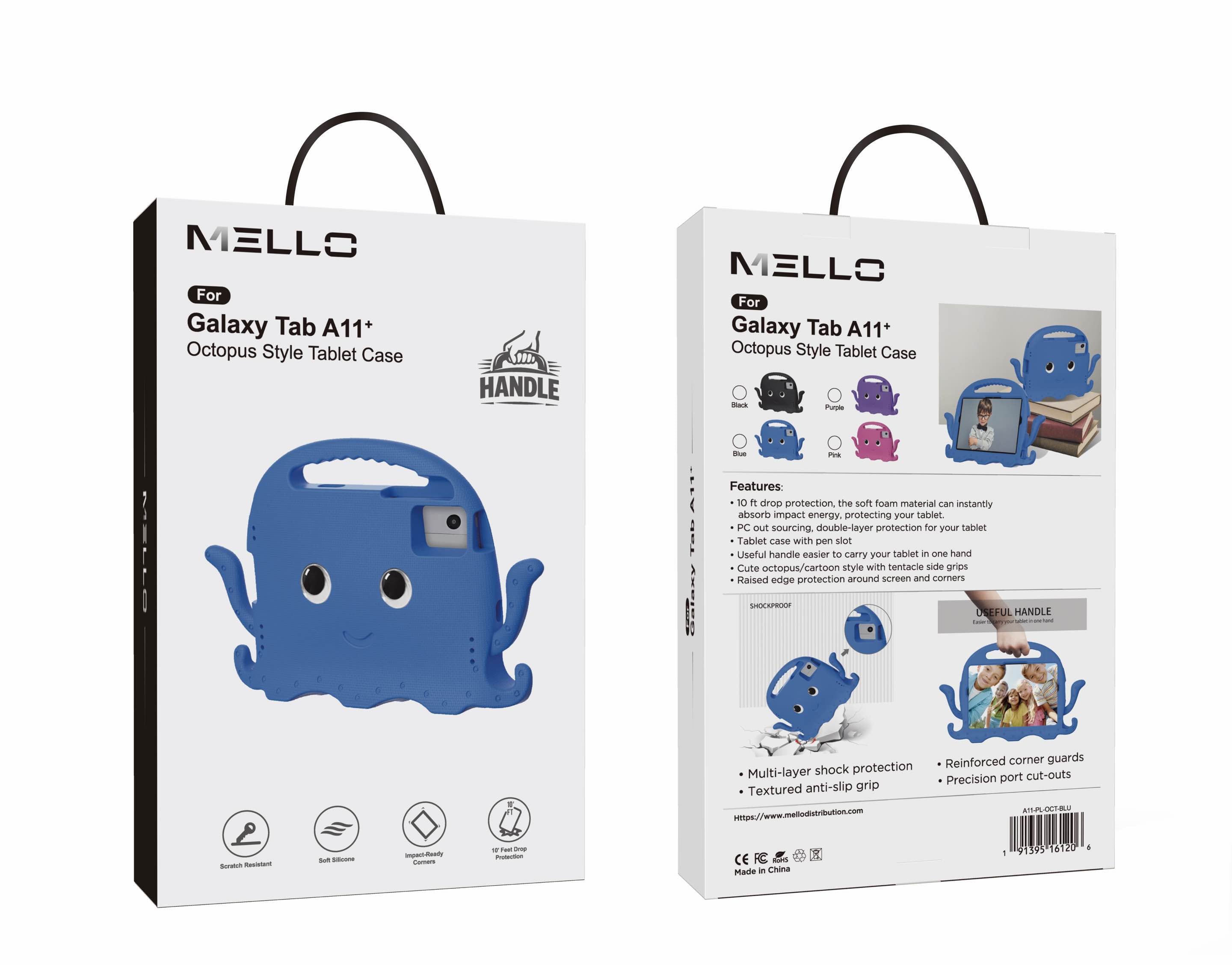 SAMSUNG TAB A11 PLUS OCTOPUS CASE