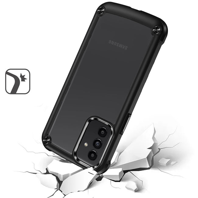 Hybrid /Metal Buttons Camera Case For Samsung A14 5G