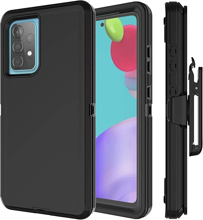 Defender Case With Clip For Samsung A52 5G