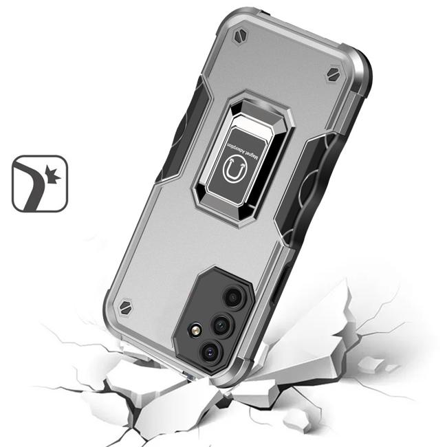 Magnetic Ring Stand Hybrid Case For Samsung A54