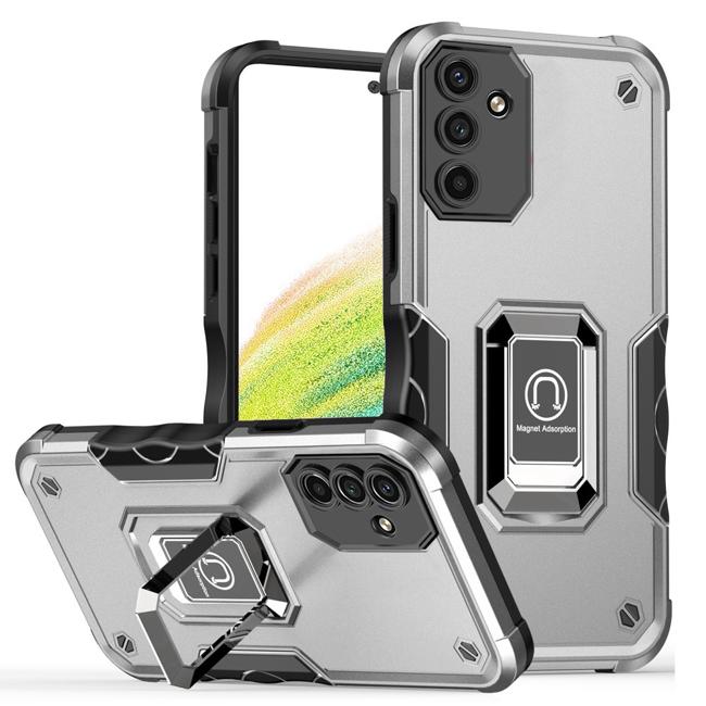 Magnetic Ring Stand Hybrid Case For Samsung A54