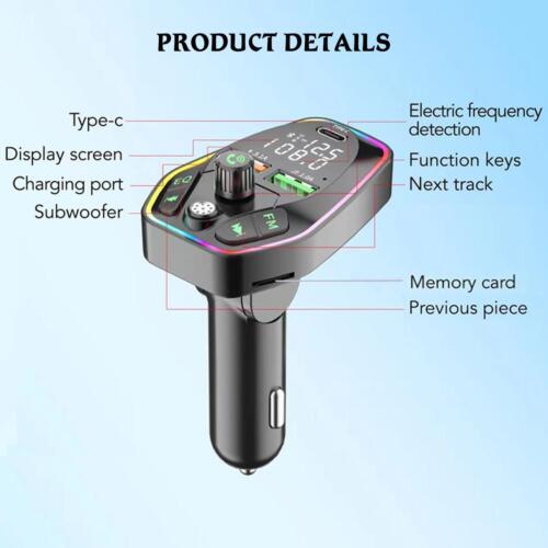 ALS-A08 - Car MP3 Wireless Charger 20W