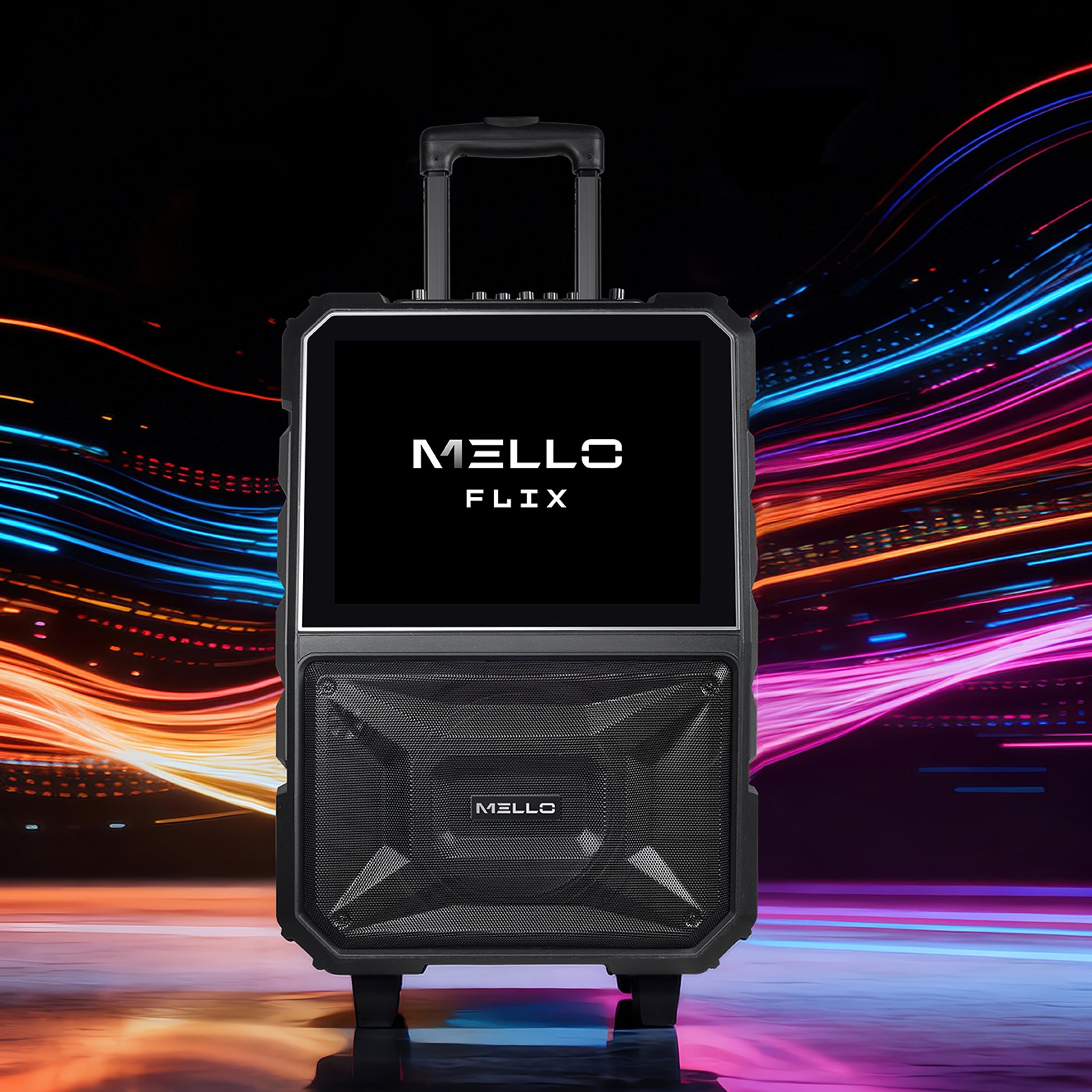 MELLO FLIX 1 X 8" INCH 6500 WATTS WITH 14.1" WIFI TOUCH SCREEN SPEAKER