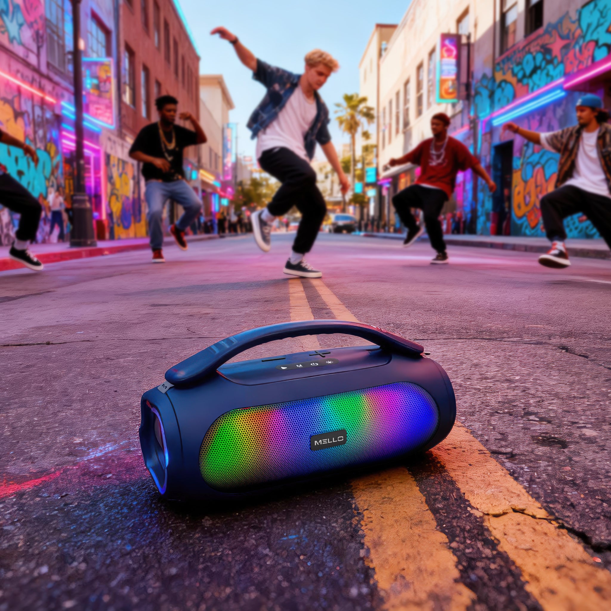 MELLO FLOW 1000 WATTS PORTABLE SPEAKER