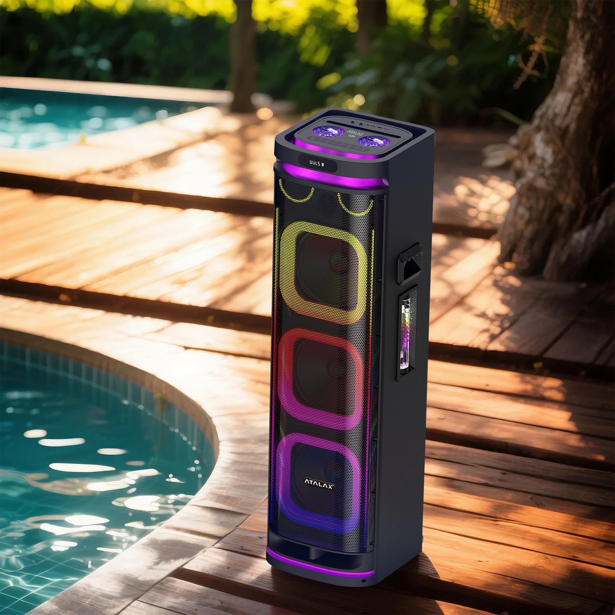 ATALAX GLOW 3 X 10" INCH 20000 WATTS PARTY SPEAKER