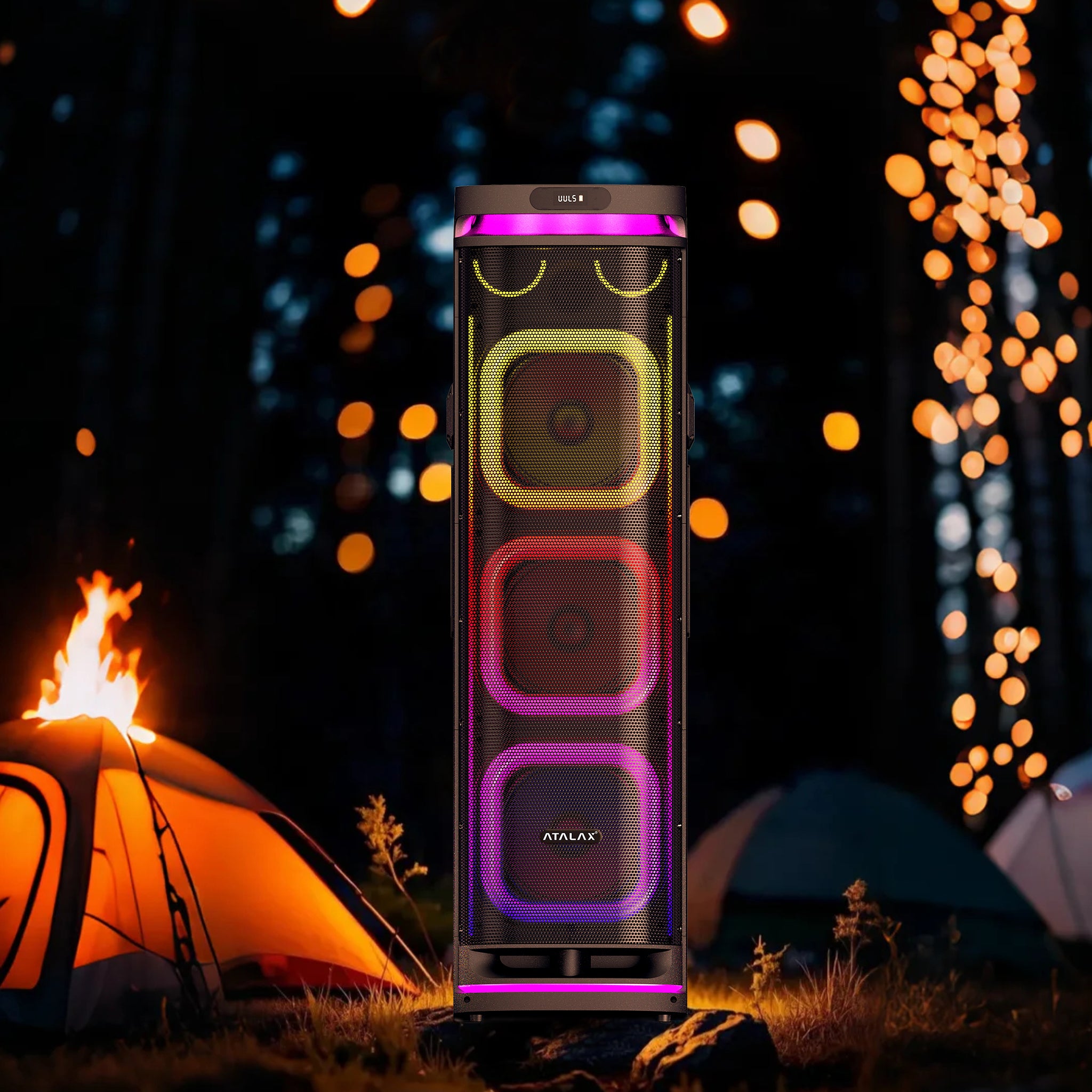 ATALAX GLOW 3 X 10" INCH 20000 WATTS PARTY SPEAKER