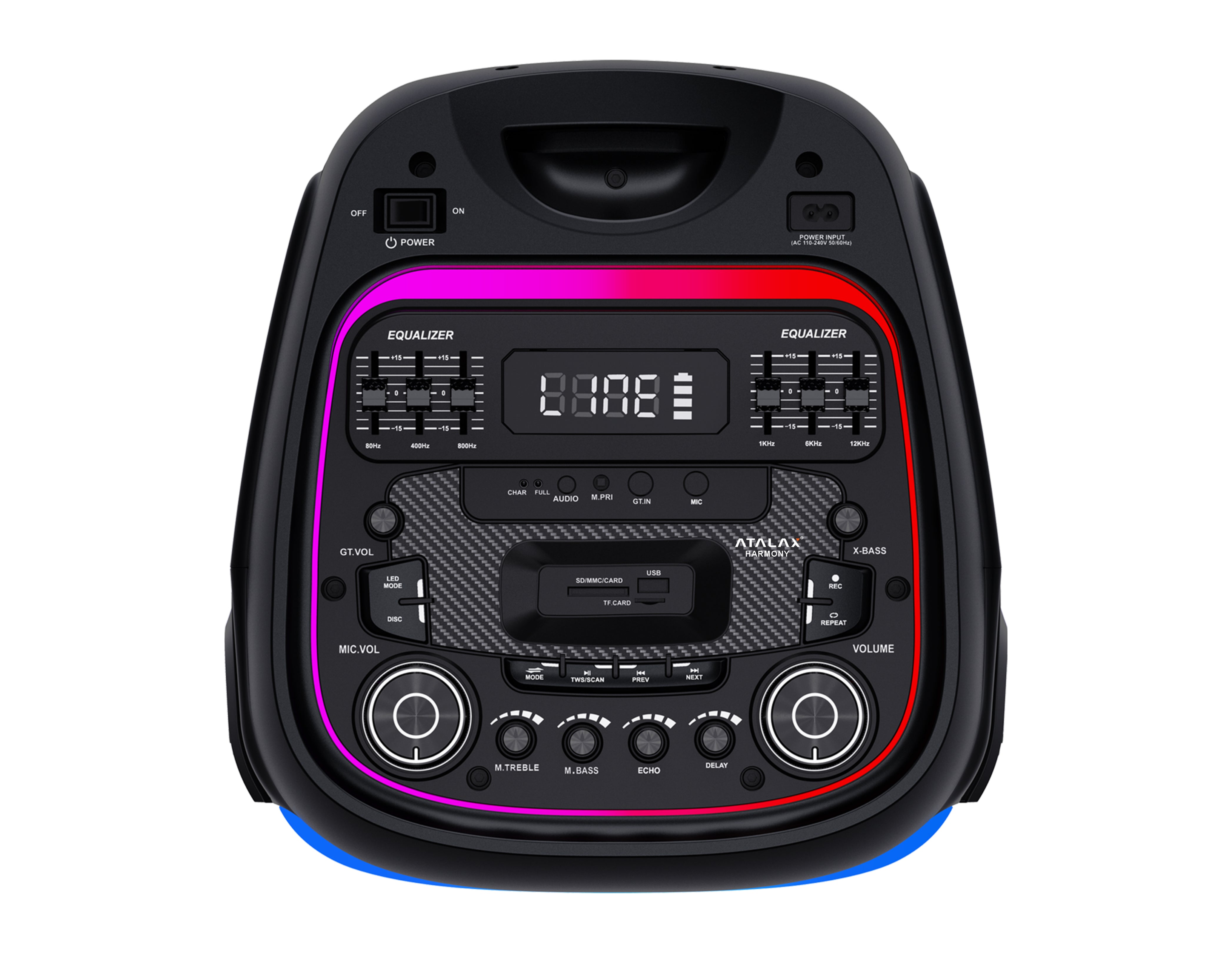 ATALAX HARMONY 2 X 10" INCH 7000 WATTS PARTY SPEAKER