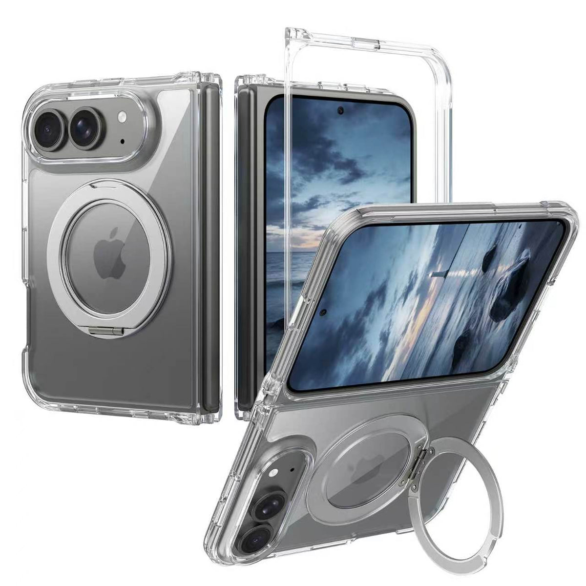 IPHONE DUO CH65 CASE CLEAR
