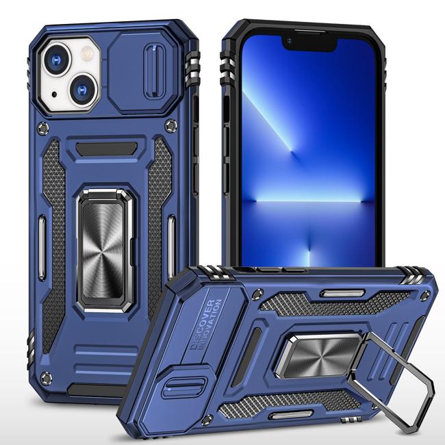 Tough Metal With Ring Hybrid Case For Iphone 11 6.1