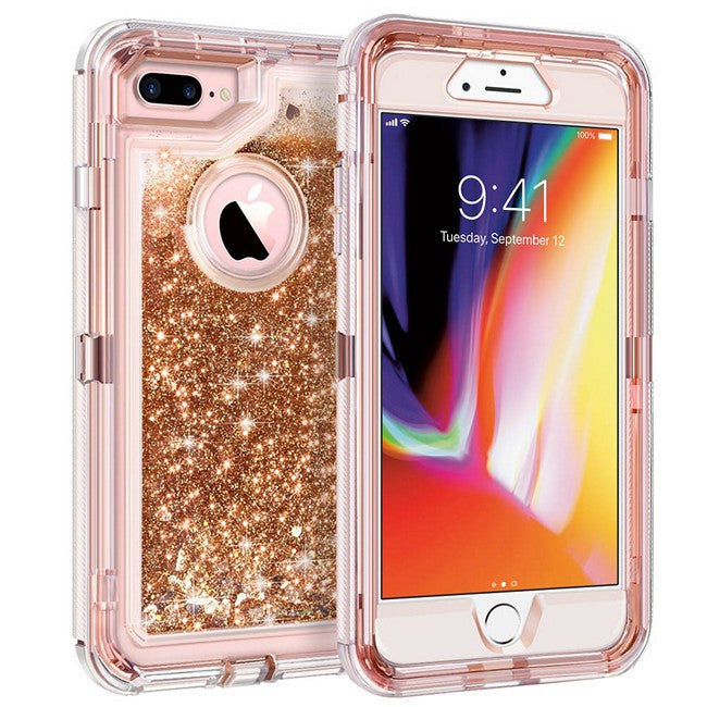 Hybrid Glitter Case For Iphone 8 Plus