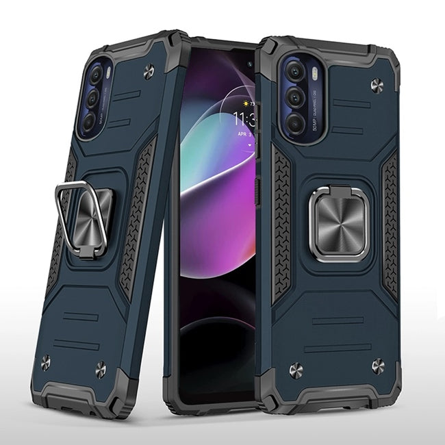 Magnetic Kickstand Hybrid Case For Moto G 5G 2022