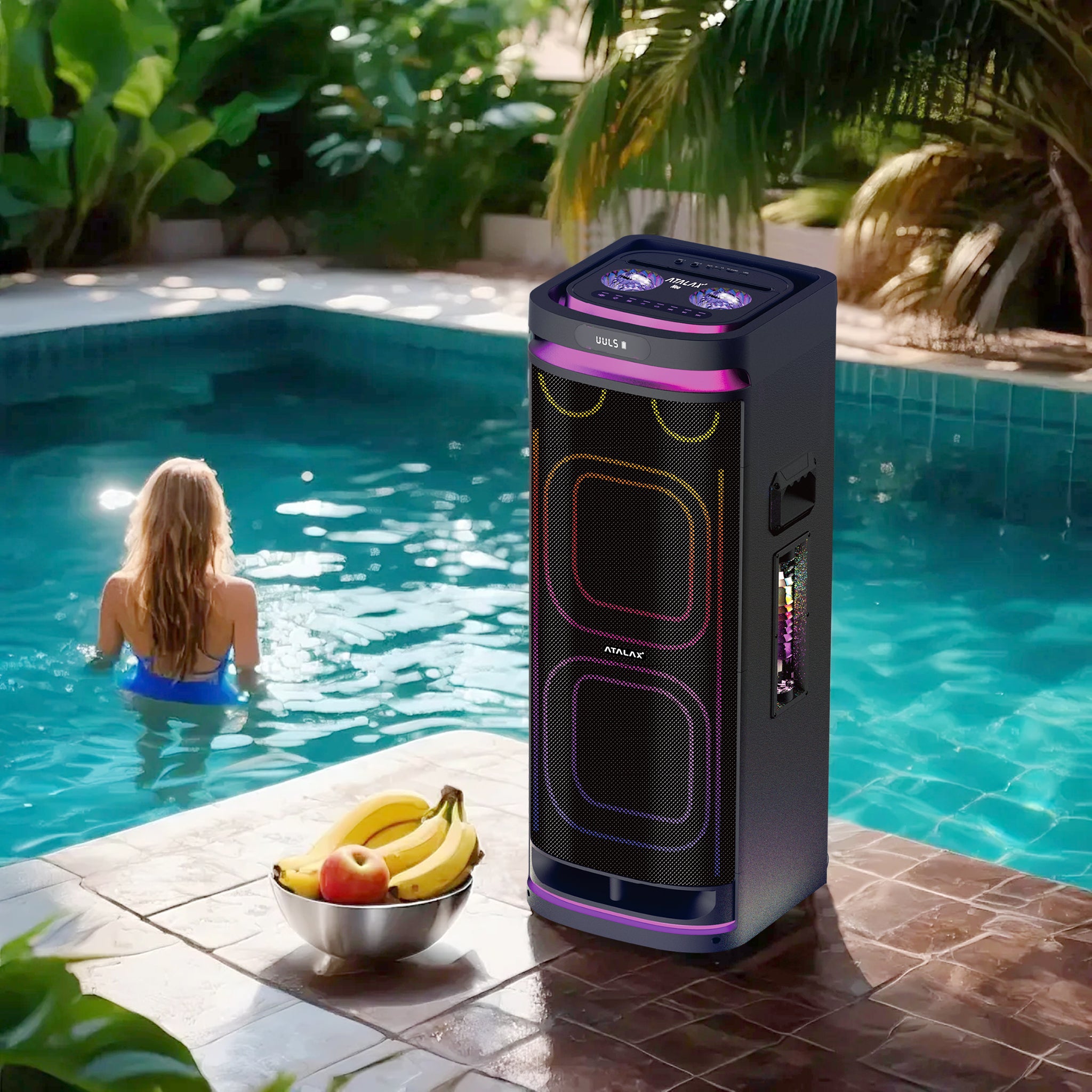 ATALAX NEO  2 X 10" INCH 9500 WATTS PARTY SPEAKER