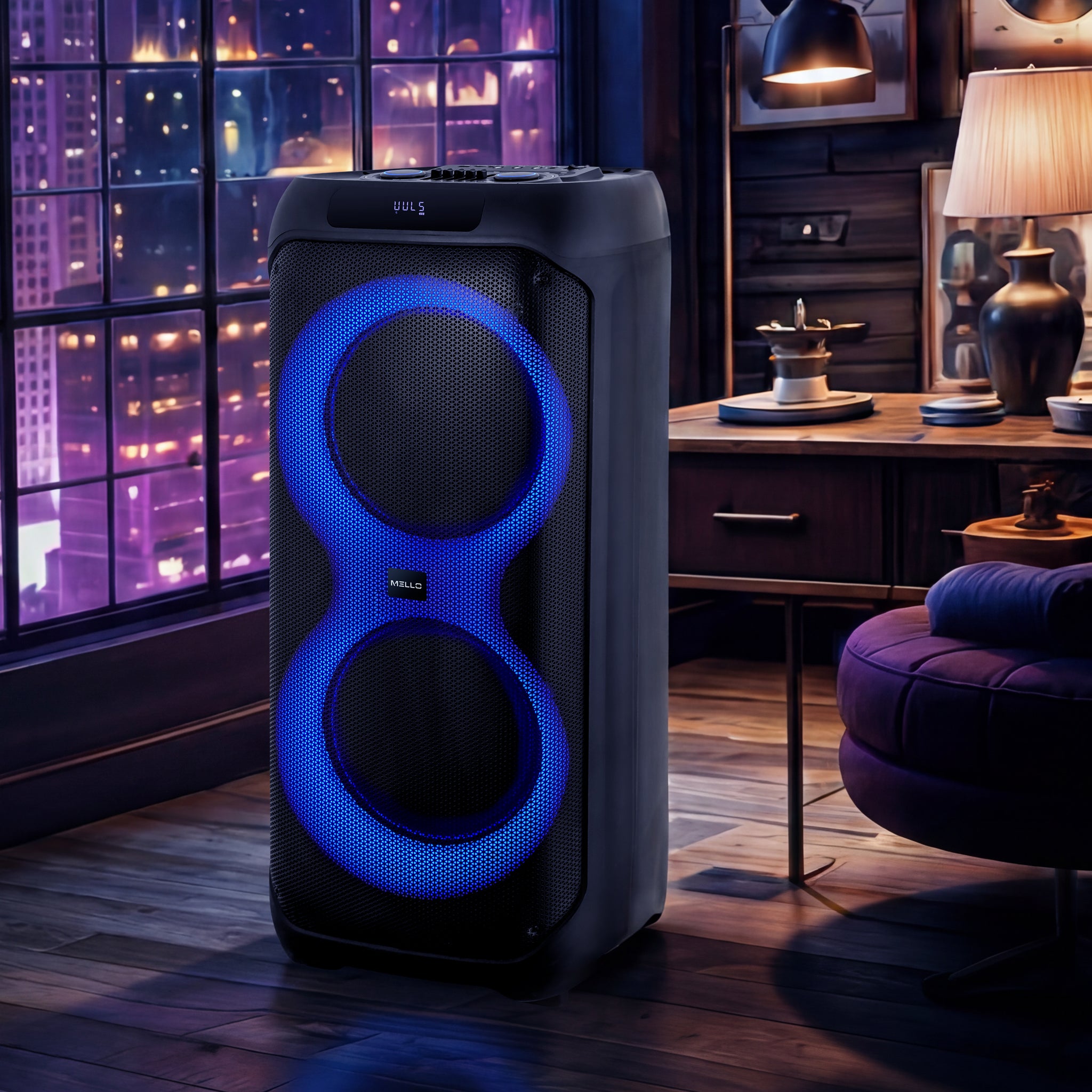 MELLO ORIAN 2X12" INCH 12500 WATTS PARTY SPEAKER