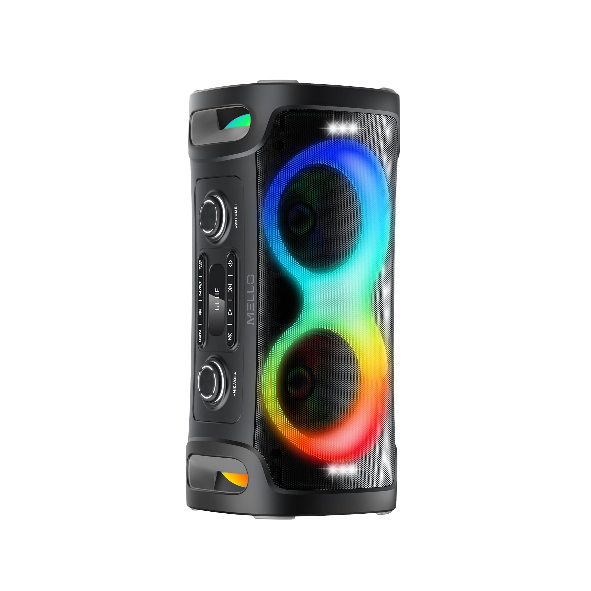 MELLO SOUNDBOX 2X6.5 INCH 3200 WATTS SPEAKER