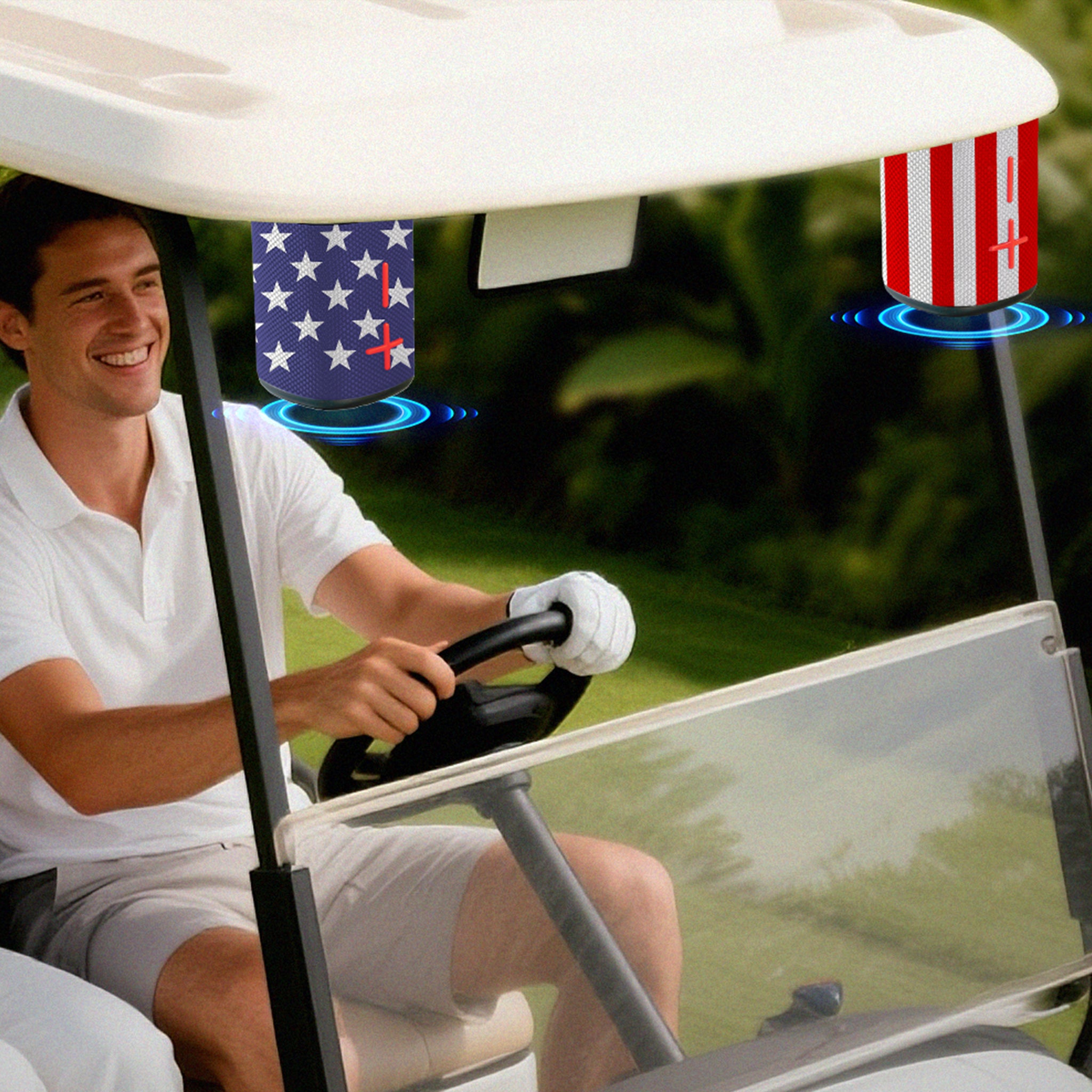 MELLO SYNC 100 WATTS 2IN1 MAGNETIC PORTABLE SPEAKER USA