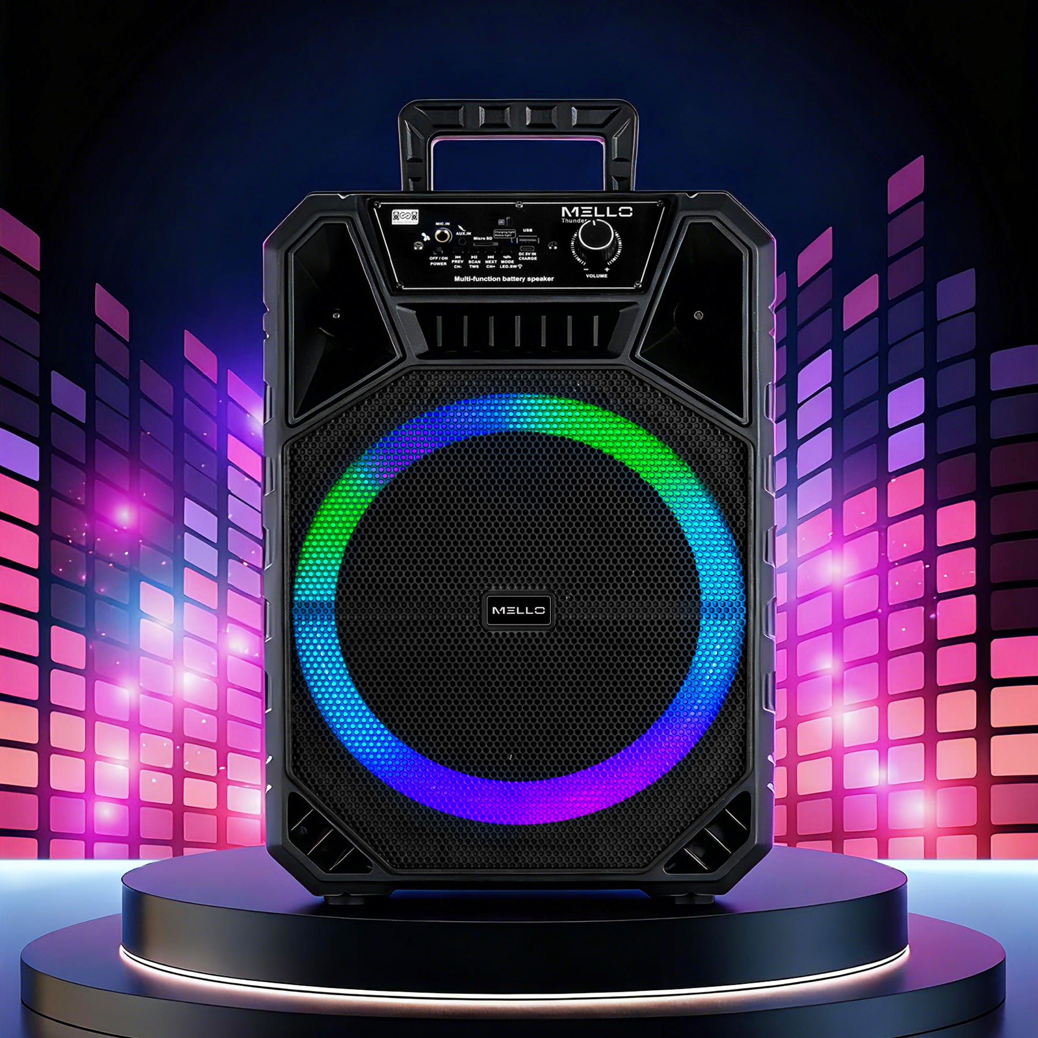 MELLO TITAN 1X12 INCH 2000 WATTS SPEAKER