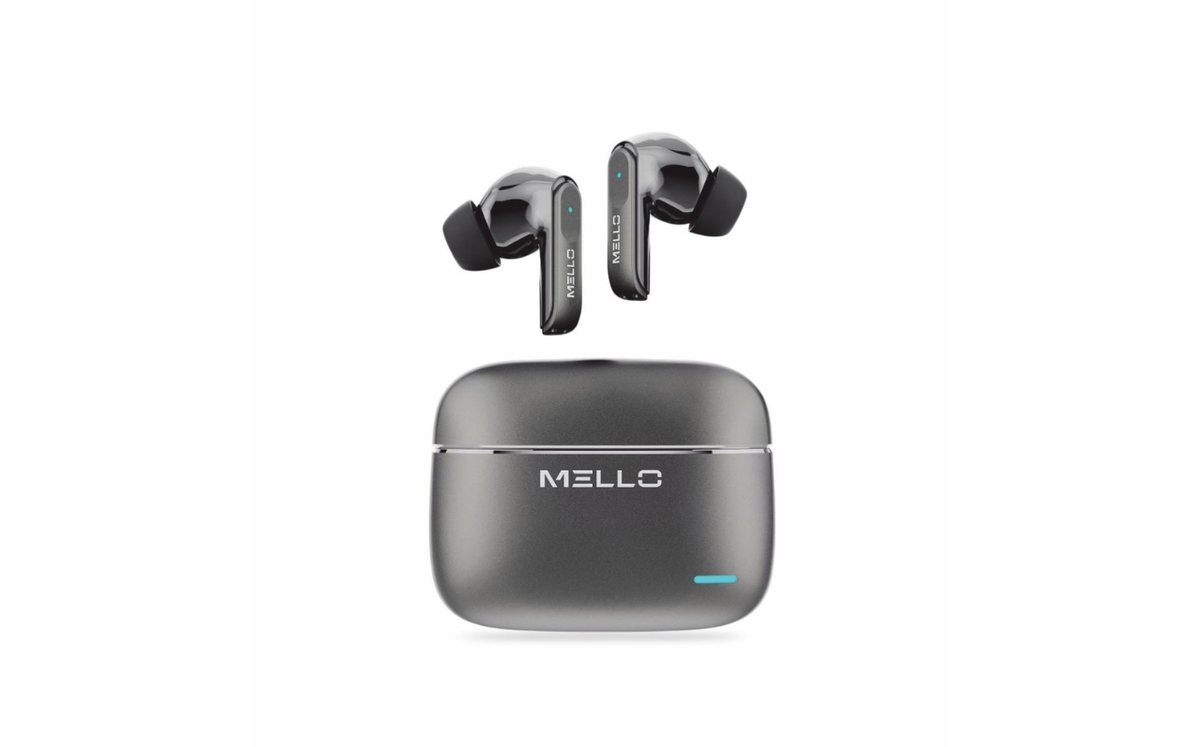 MELLO RIZE PRO TRUE WIRELESS EARBUDS BLACK
