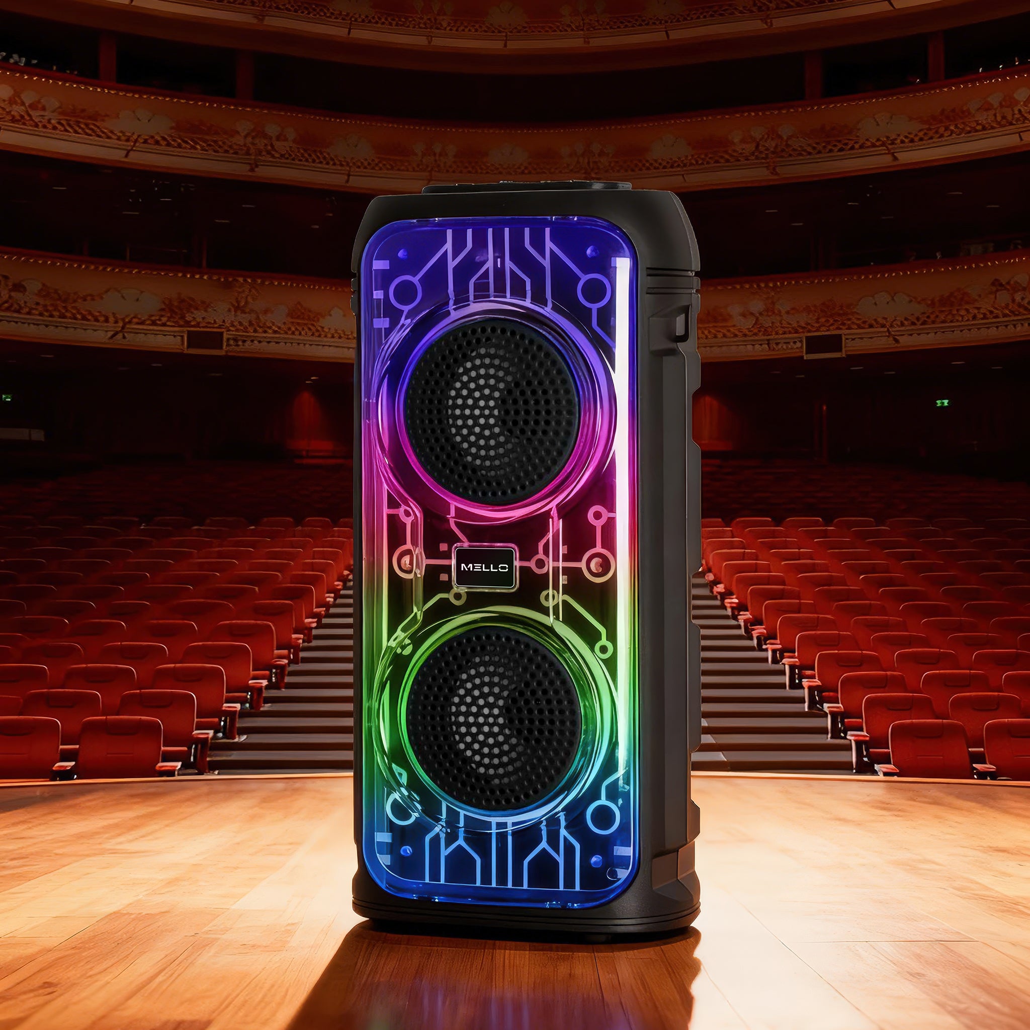 MELLO VOLT 2X4 INCH 1000 WATTS SPEAKER