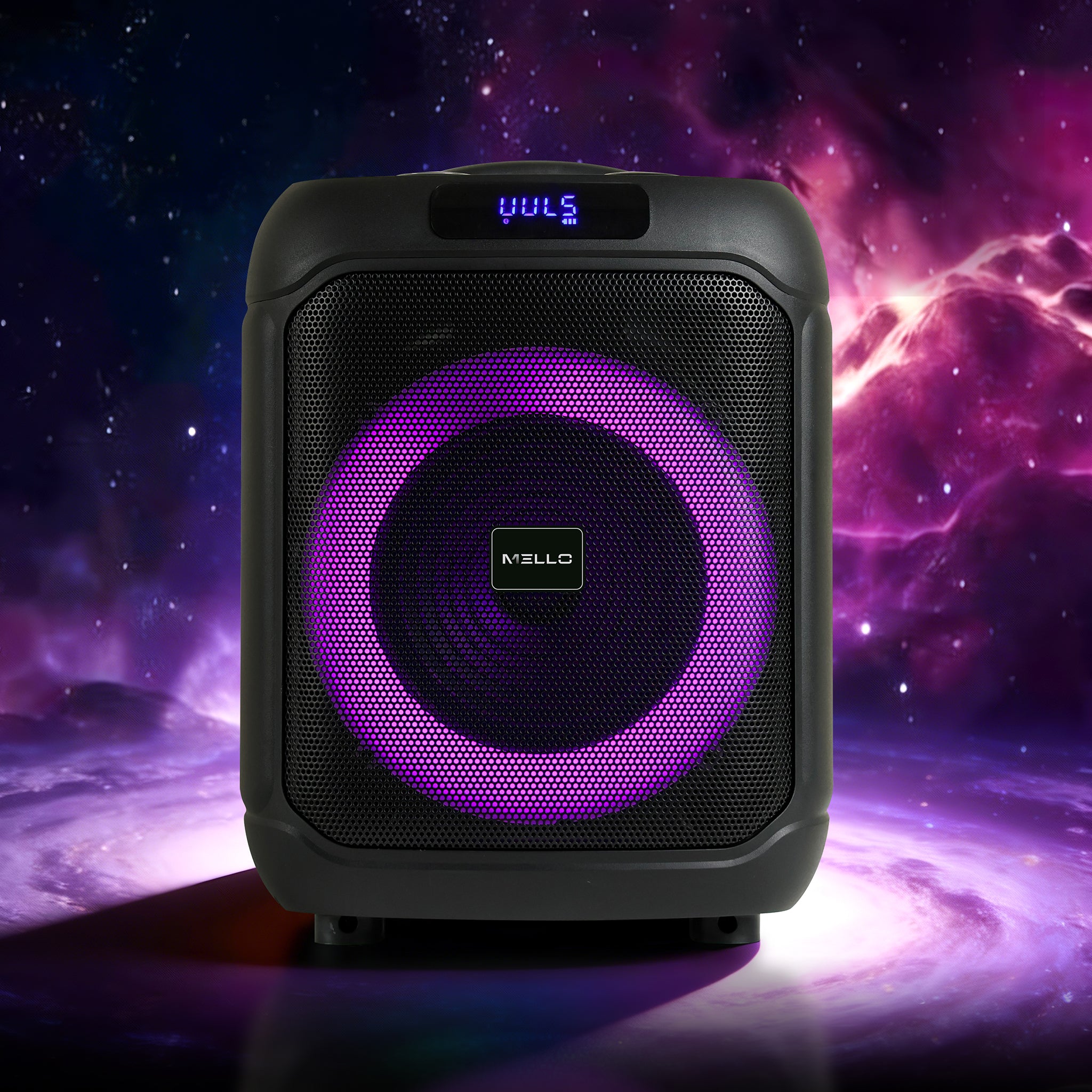 MELLO VYBE 8 INCH 1500 WATTS WIRELESS SPEAKER