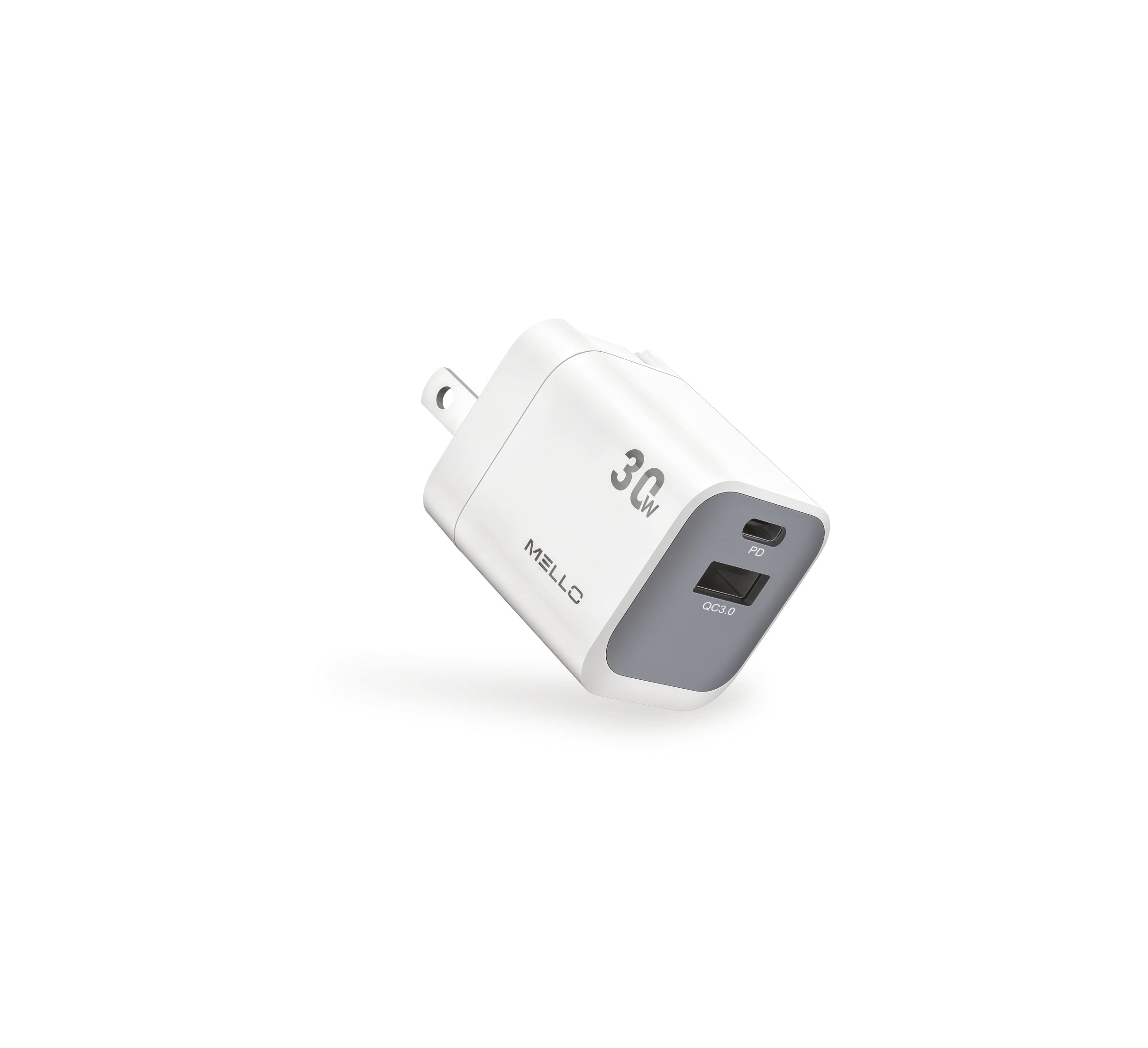 MELLO X18 SURGEMAX 30 WATTS DUAL USB-C AND USB-A ADAPTER
