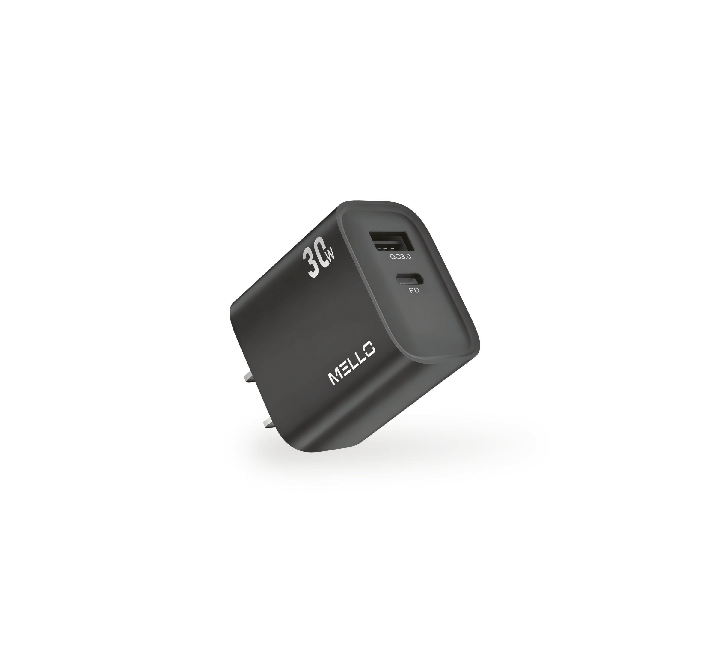 MELLO X22 SURGEMAX 30 WATTS DUAL USB-C AND USB-A ADAPTER